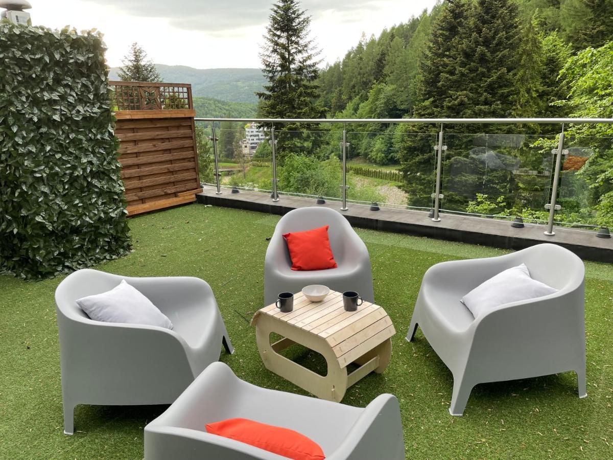 Apartament Kurort Kozubnik - Taras Nad Potokiem Porąbka Dış mekan fotoğraf